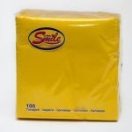 tovaglioli gialli smile 25x25
