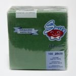 tovaglioli verdi smile 25x25