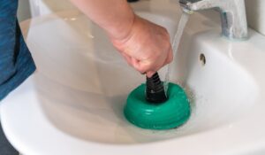 condotta fognaria ostruita