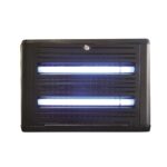 Lampada cattura insetti neon UV Halo 30 nero