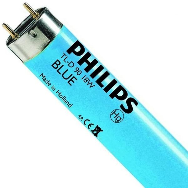 Neon UV Philips a luce blu TPX15-18 per lampade antizanzare
