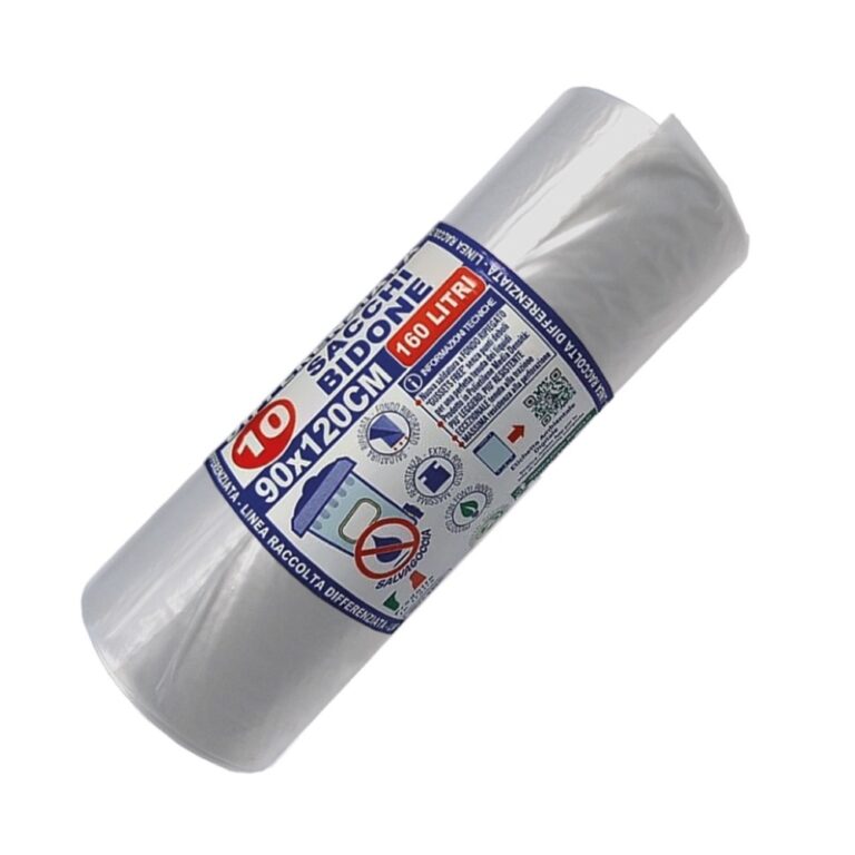 Sacchi a rotolo trasparenti Verolene 90x120 cm