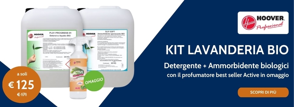 promo kit lavanderia bio hoover professional