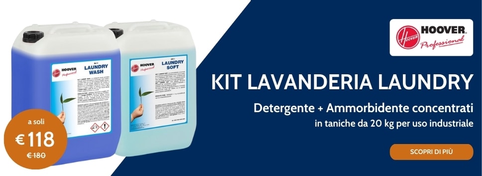 promo kit lavanderia laundry hoover professional