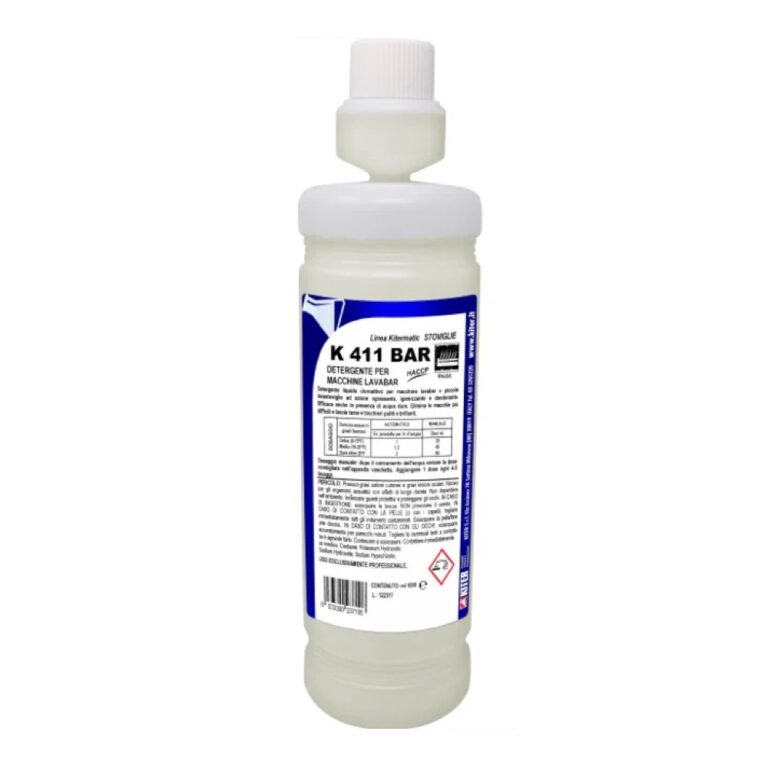 Detergente clorattivo per macchine lavastoviglie K 411 BAR Kiter