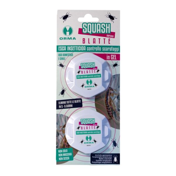 Esca insetticida gel Squash Blatte AMP 10 RB Orma