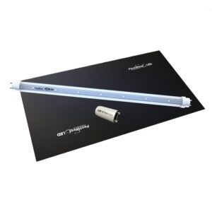 Piastra collante insetti LED Retrofit nera EFK-PW205 PestWest