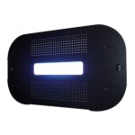 Trappola a luce UV piastra collante nero Sunburst Tab PestWest