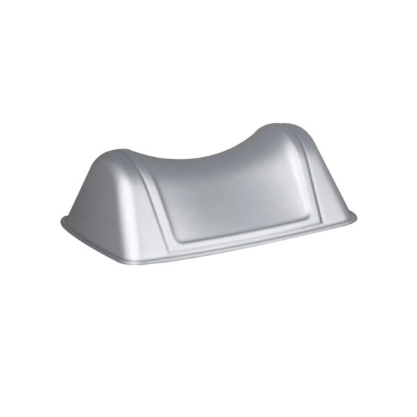 Coperchio basculante cestino gettacarte 580 Lineacqualba MarPlast satin