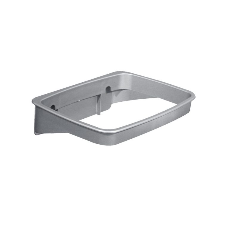 Supporto a muro 664 cestino gettacarte 579 Lineacqualba MarPlast satin