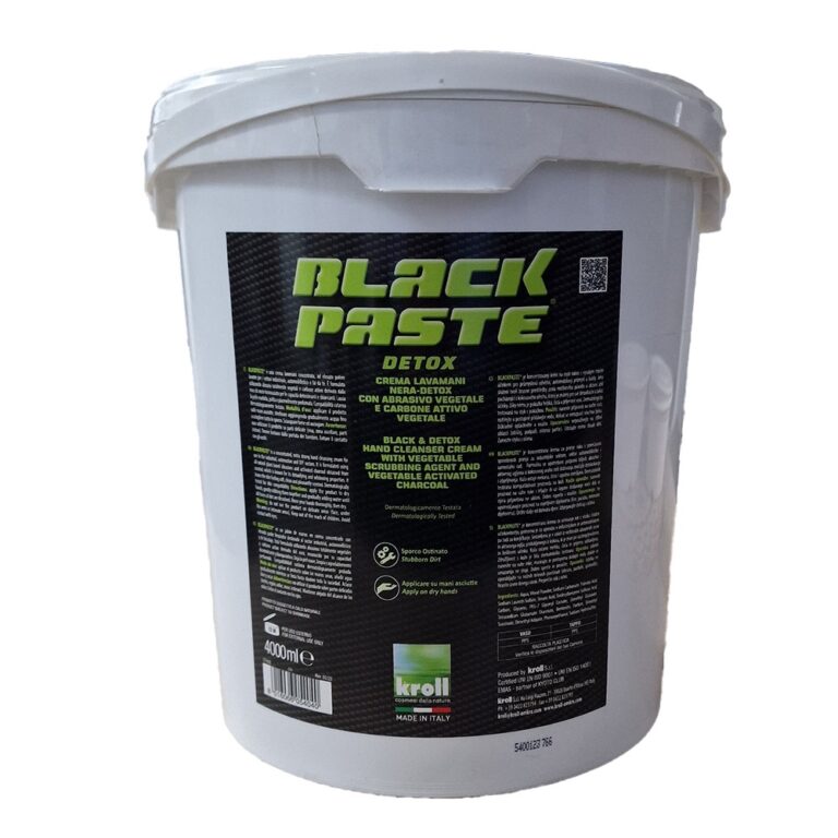 Crema lavamani nera detox Blackpaste Kroll